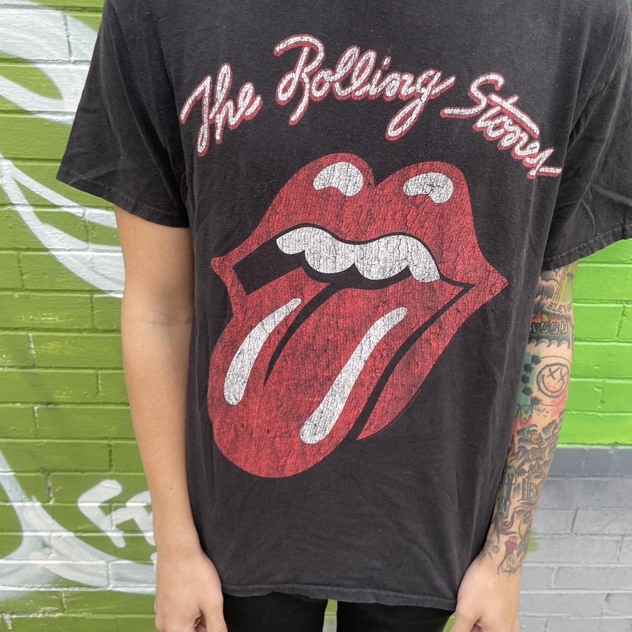 希少 Vintage Rolling Stones Tシャツ 90s 00s The Rolling Stones tee