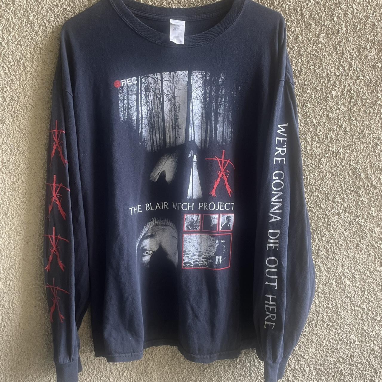 Men's Sweatshirt - Navy/Black - XL – Deadstock Graveyard Goods The Blair Witch Project …