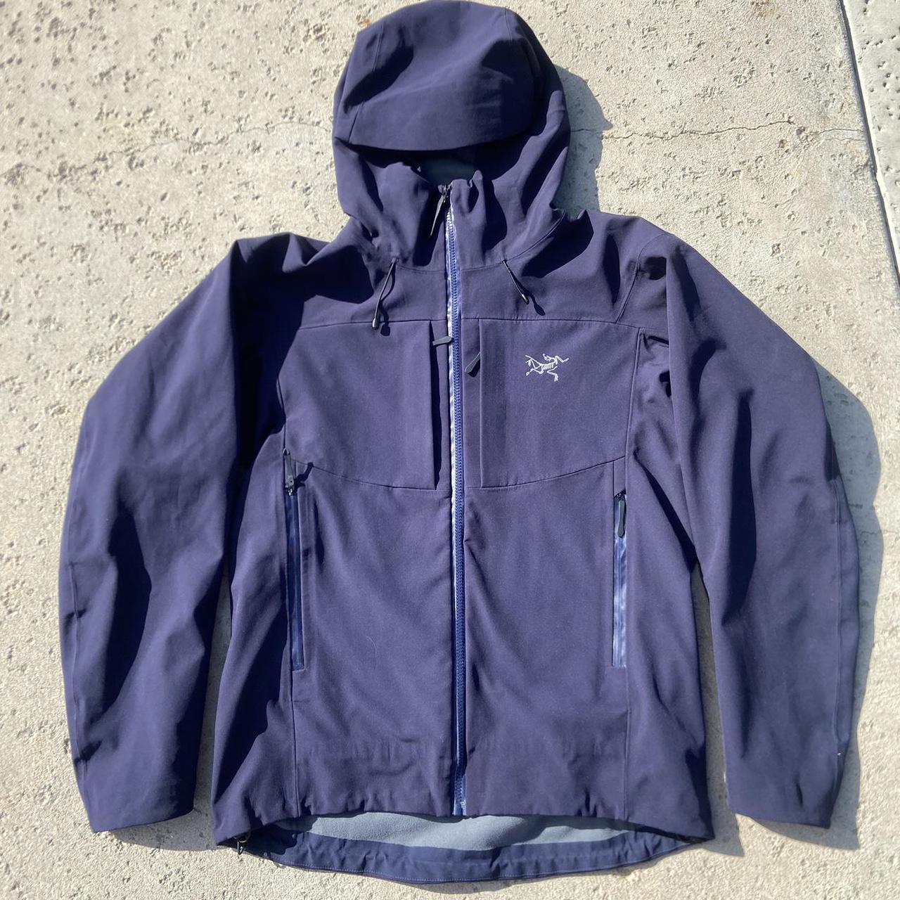 🔵 Dark Blue Arcteryx Gamma MX Shell Jacket 🔵 - super... - Depop