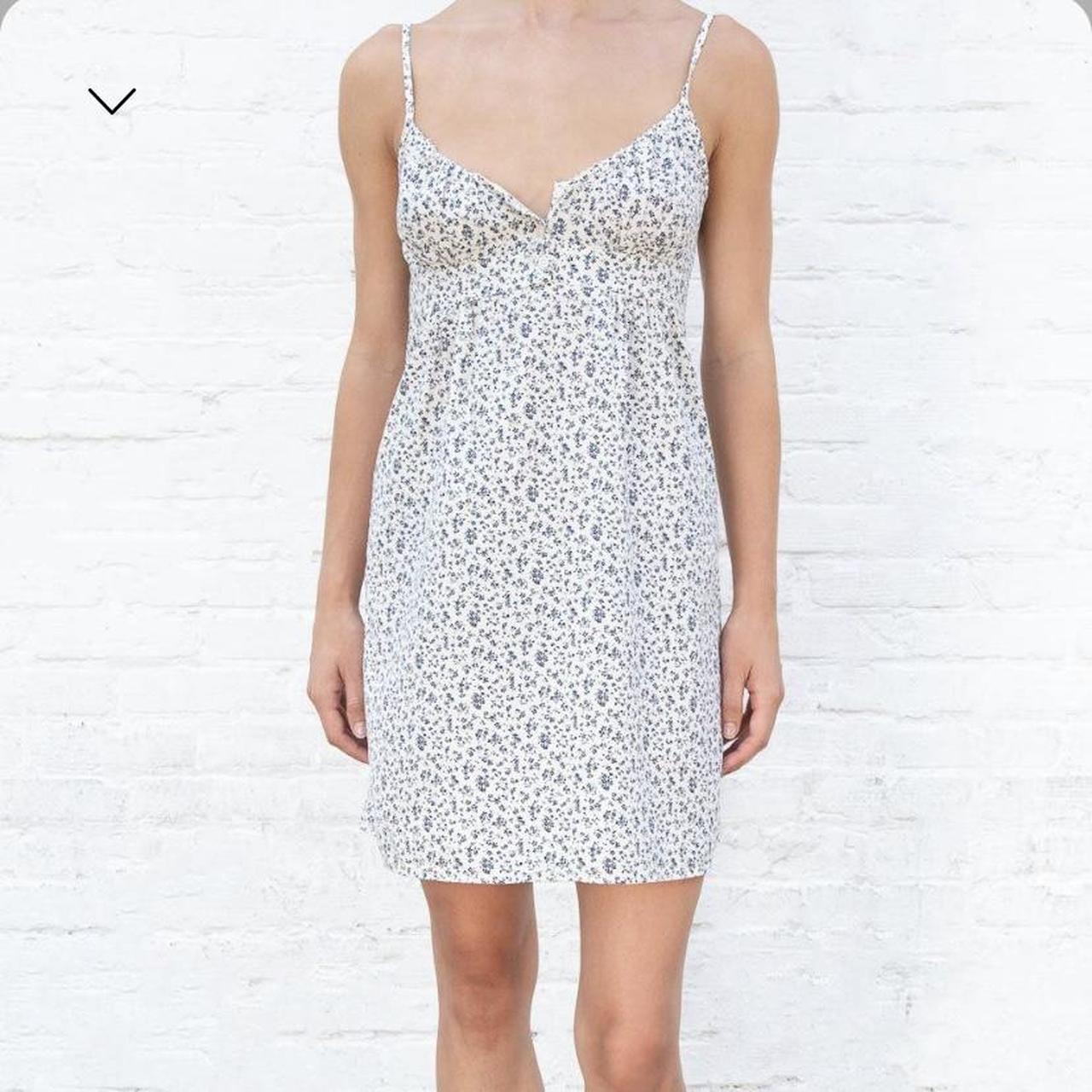 brandy melville Arianna Floral Dress never worn,... Depop