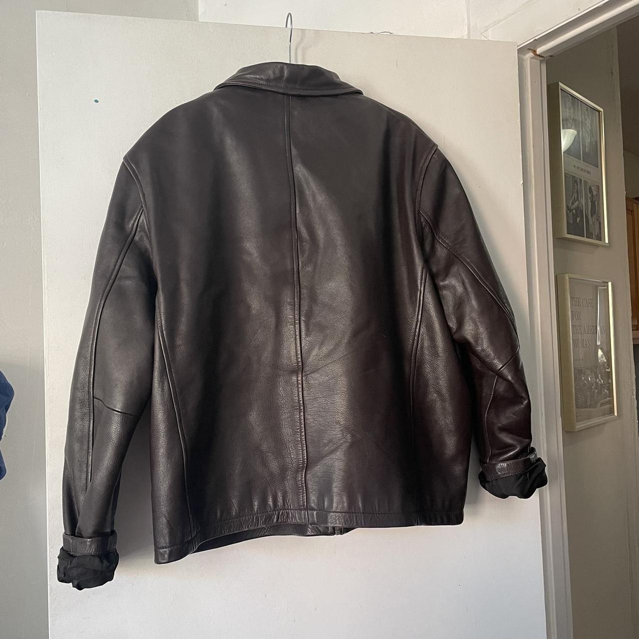 Wilson’s leather brown leather jacket - Depop