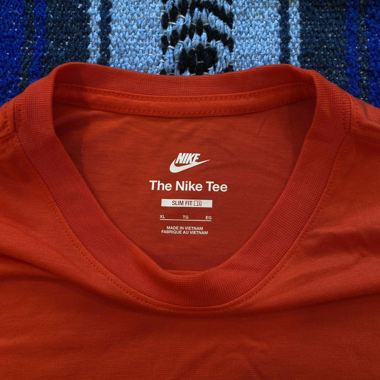 Bright Orange Nike Crop Top Size Extra Large In Depop 9522