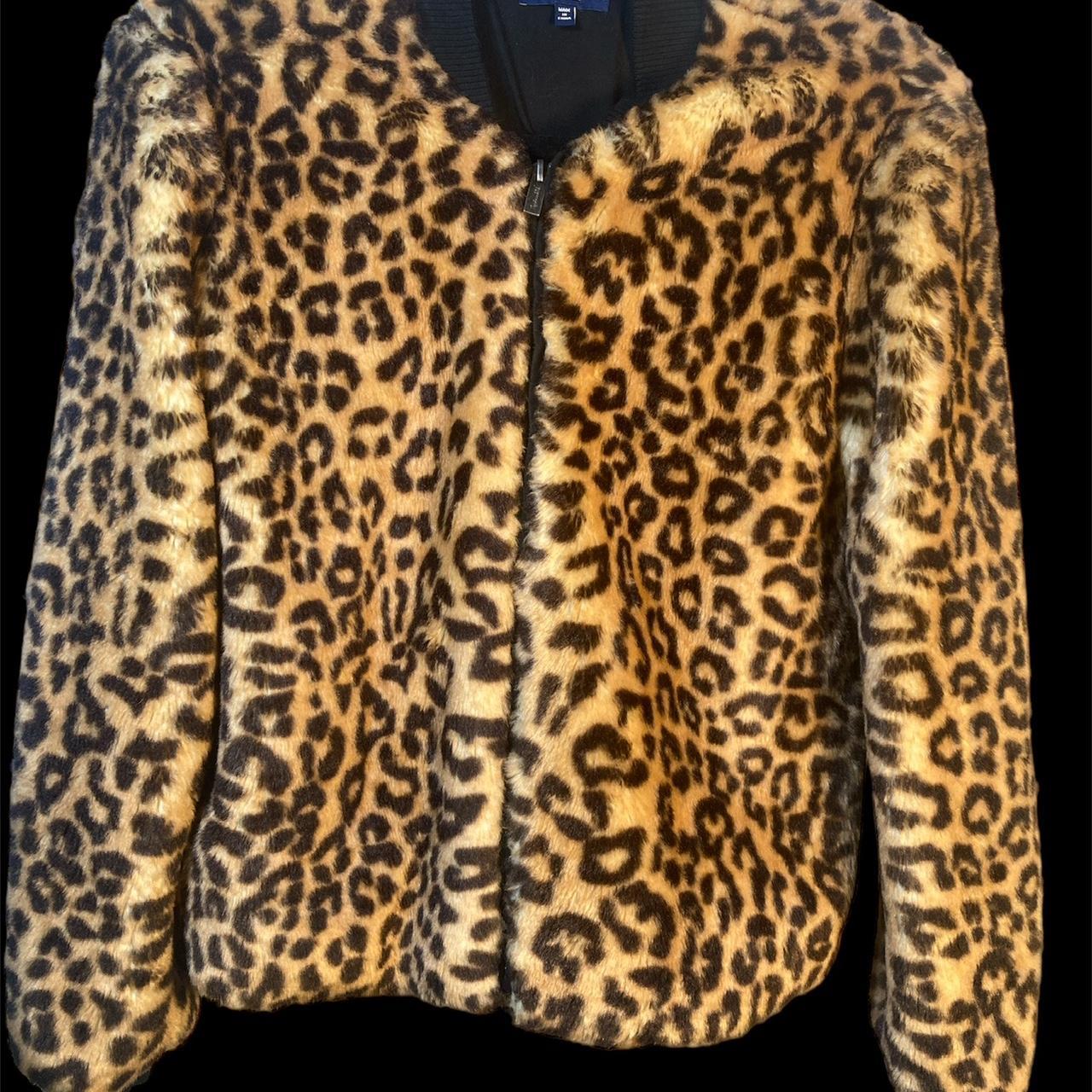 Decjuba leopard clearance bomber jacket