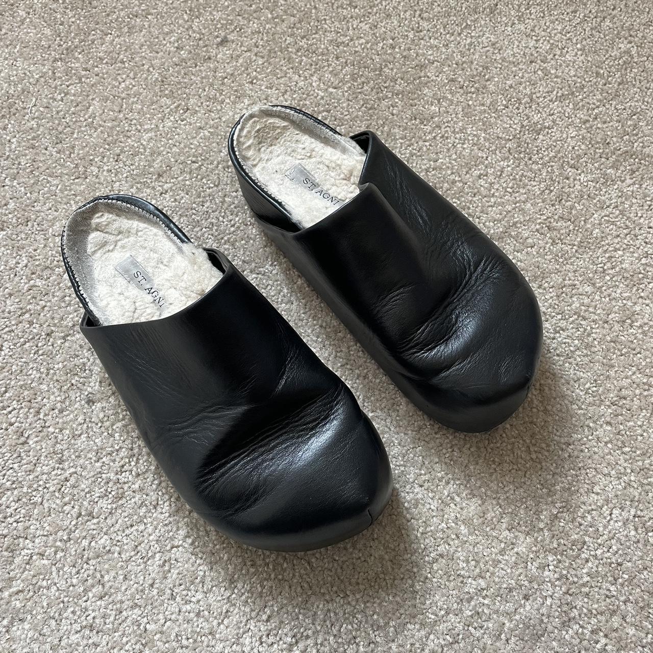 ST AGNI - shearling clogs. The most comfortable &... - Depop