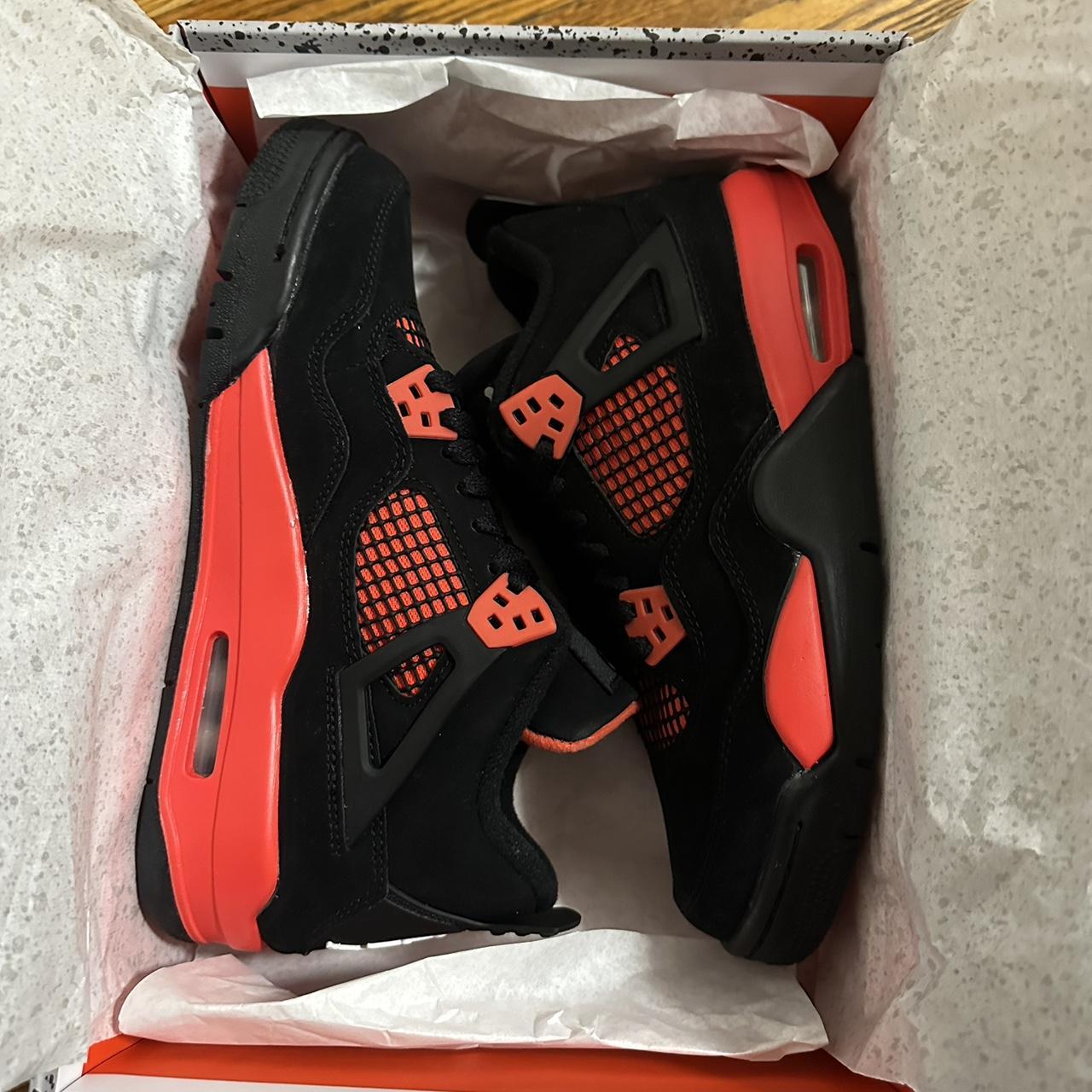 boys jordan 4 red thunder foot locker