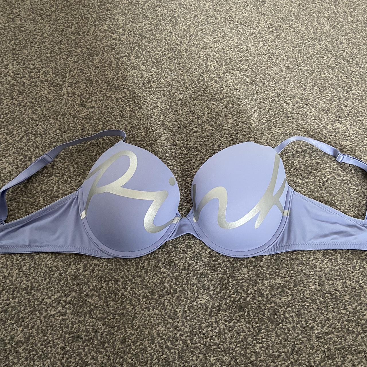 Victoria Secret Bra, purple, 34D #victoriasecret #bra - Depop