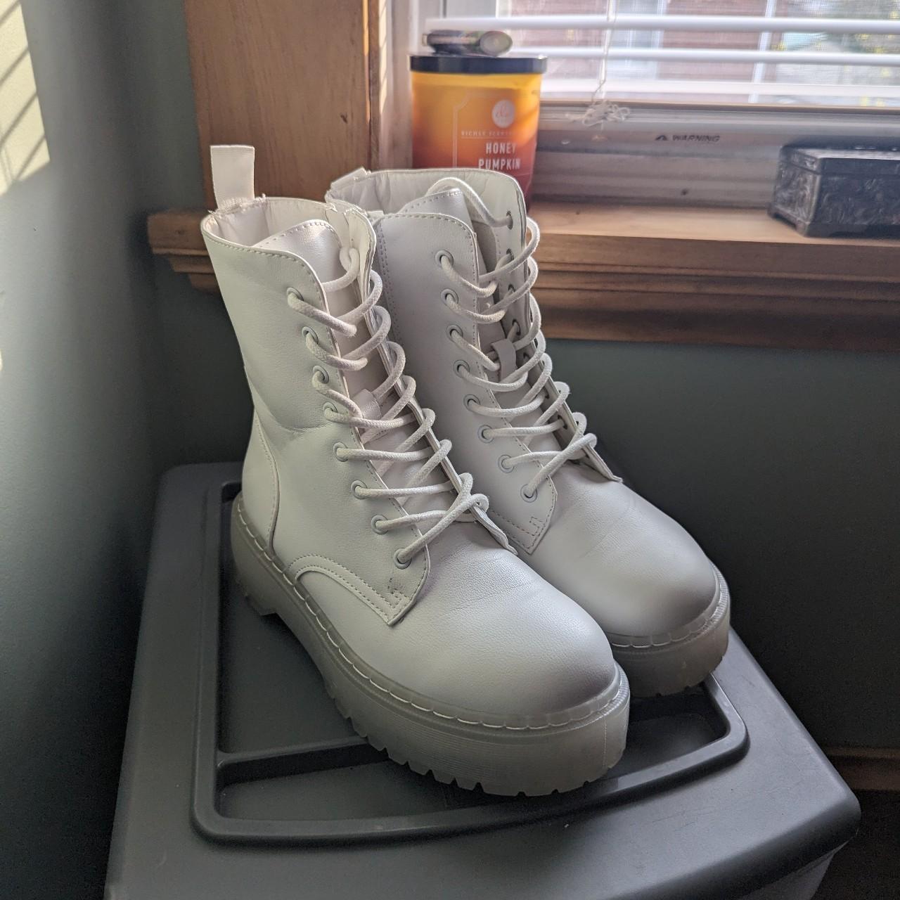 Depop Jellypop Grey Boots Grey Suede Boots Gray Booties Low Heel