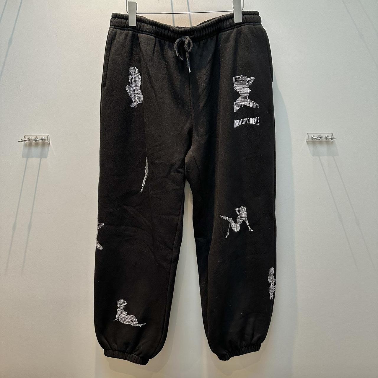 Rhinestone sweatpants sale