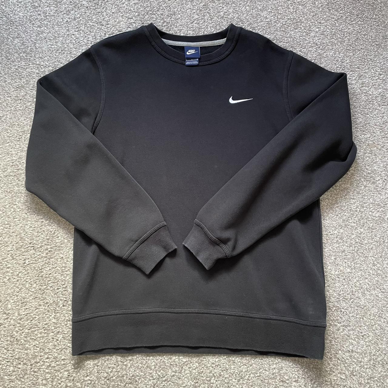 Nike Men's Black Sweatshirt | Depop