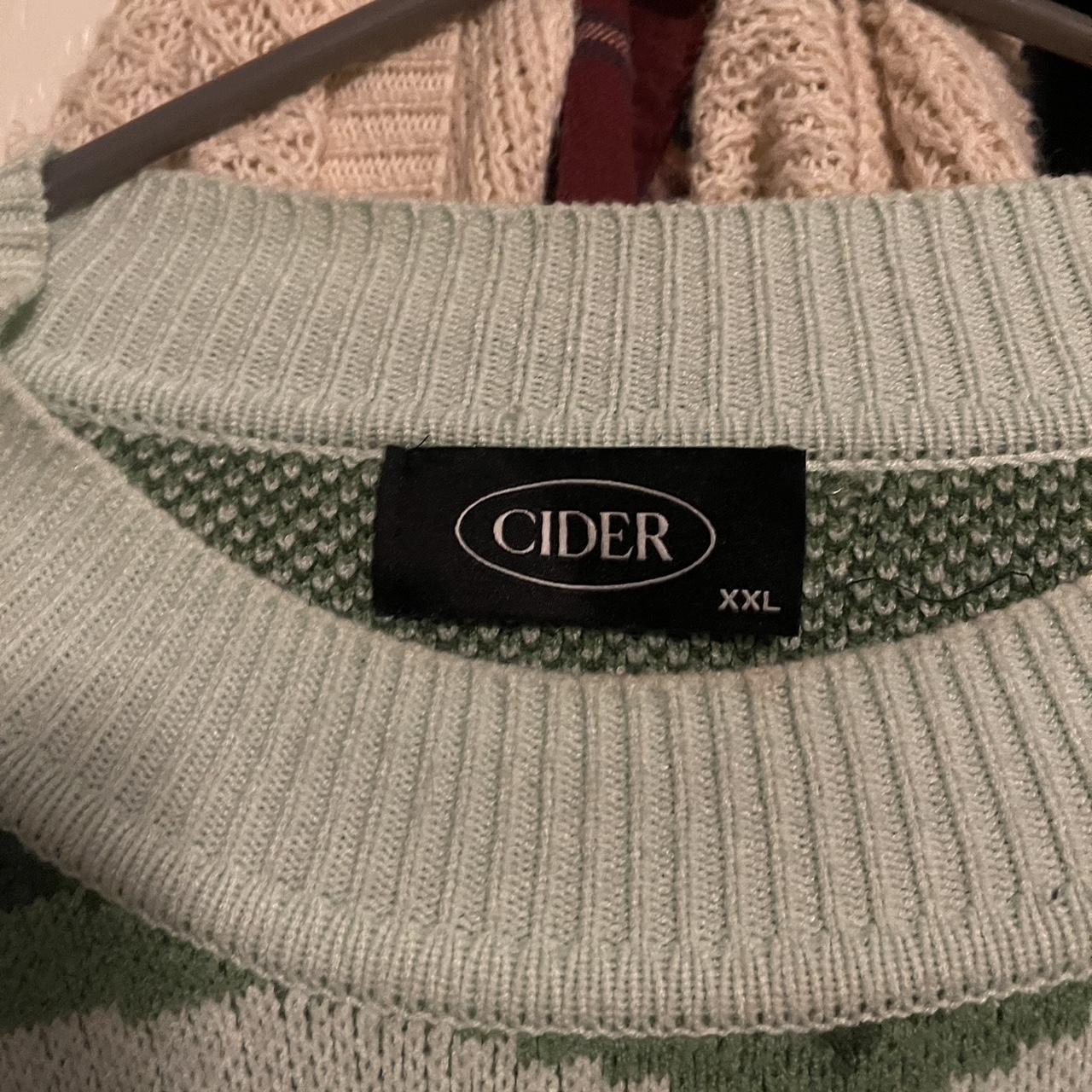 Cider Green Heart Crewneck!! 💚💚💚 Size XXL ahhh... Depop