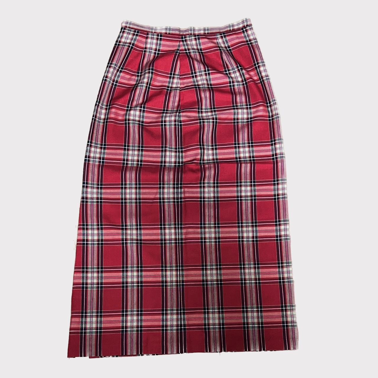 Women's Red Skirt Depop