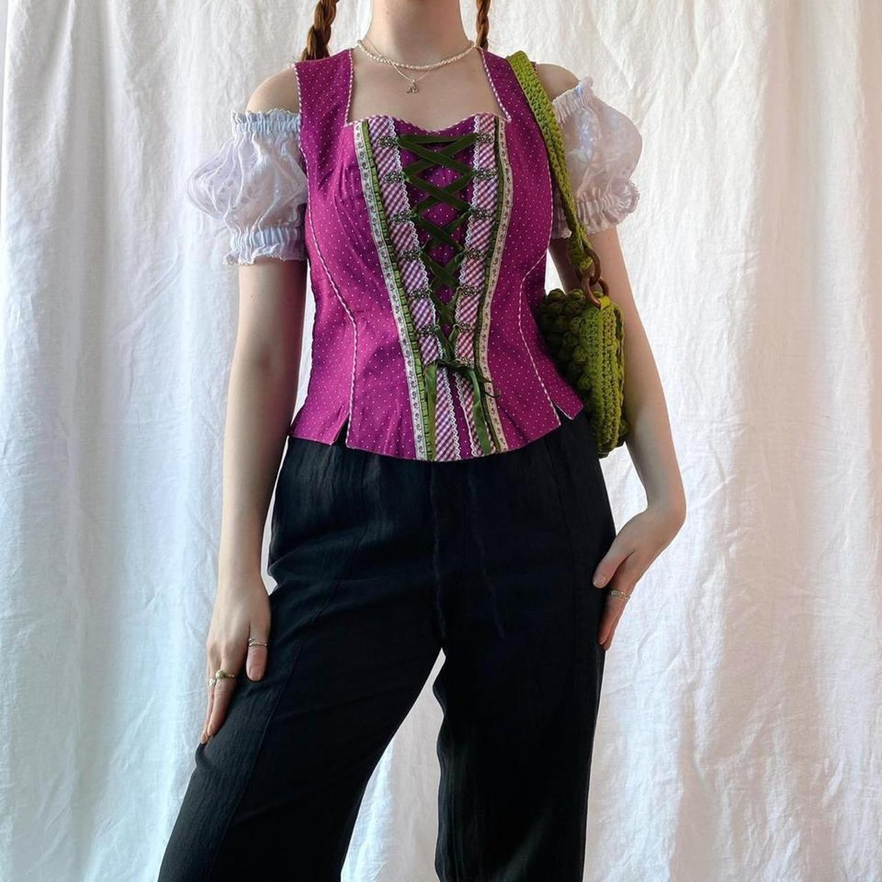 Dirndl corset cheap top