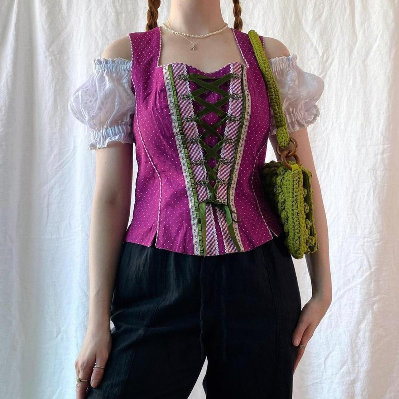 Dirndl best sale corset top