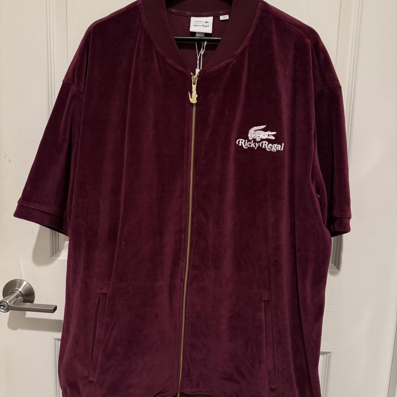 Ricky Regal x Lacoste zip up shirt Ready to | Depop