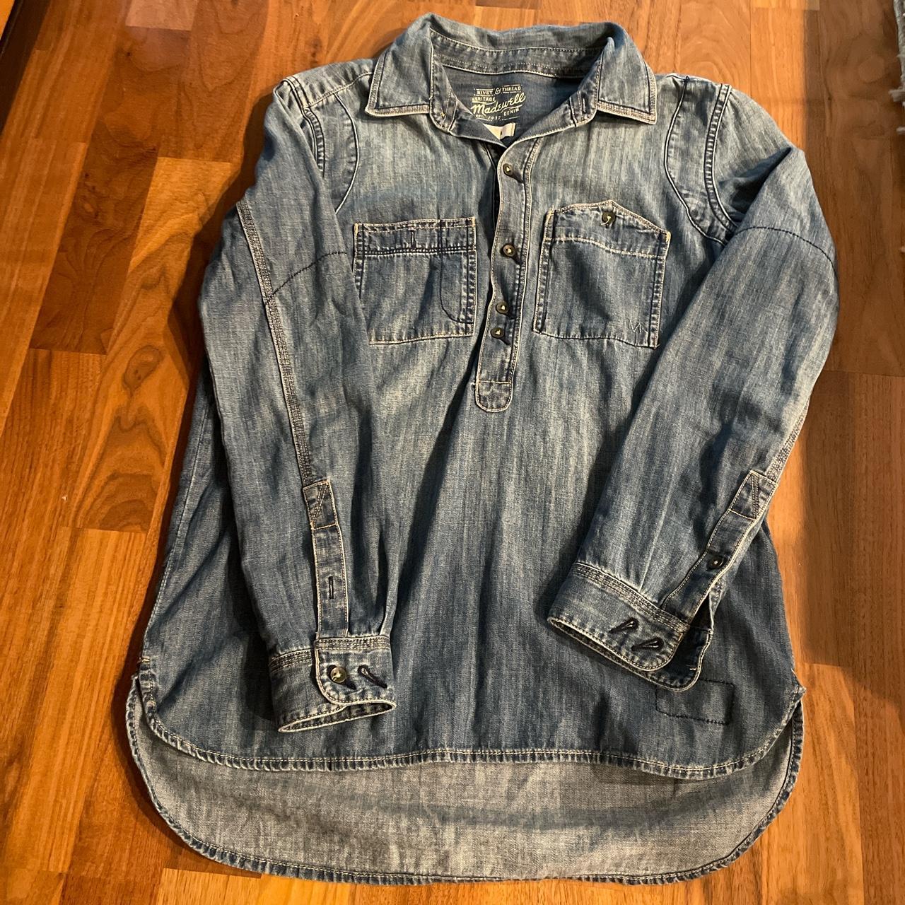 Madewell Denim Shirt Worn A Handful Of Times Over Depop