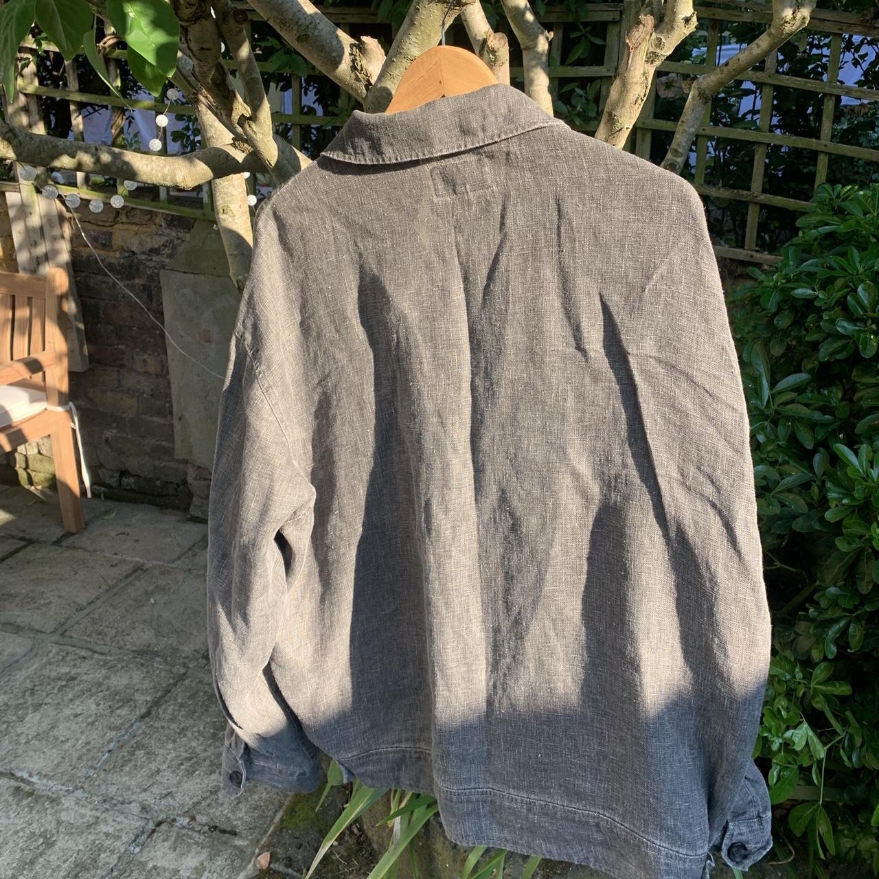 stussy Boxy Linen Zip Jacket カバーオール Stussy Boxy Linen Zip Jacket Loose Solid Color Zipper Unisex