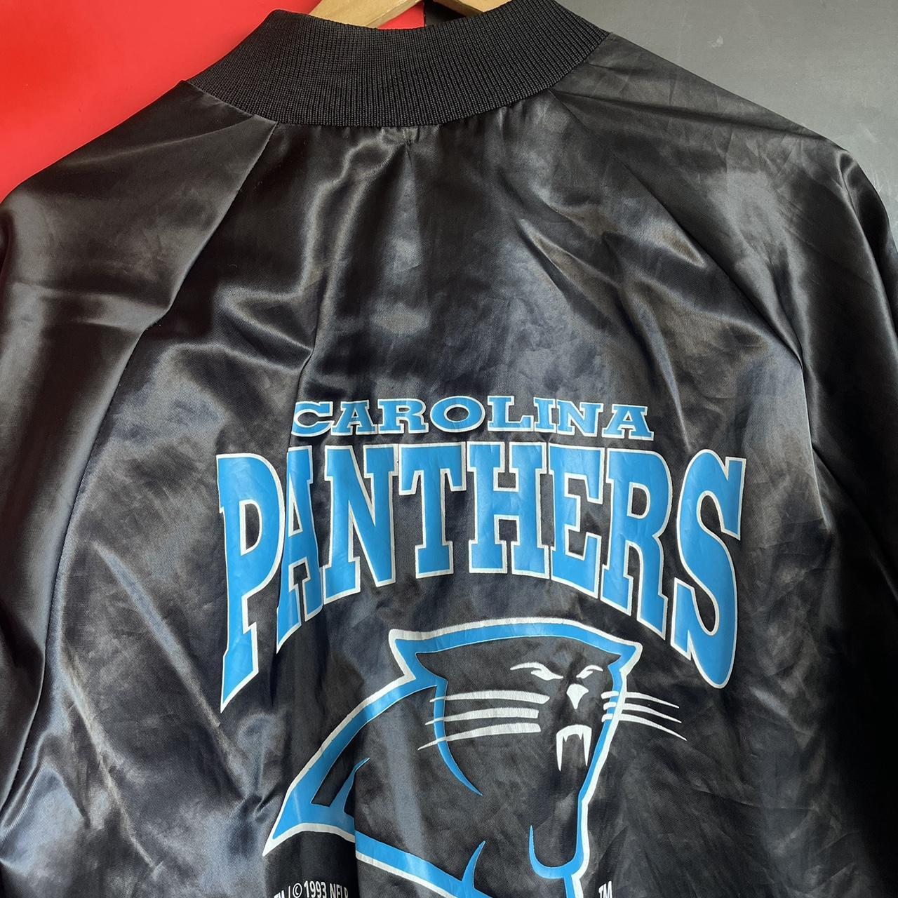 Vintage 1995 Carolina Panthers Jacket Inaugural - Depop