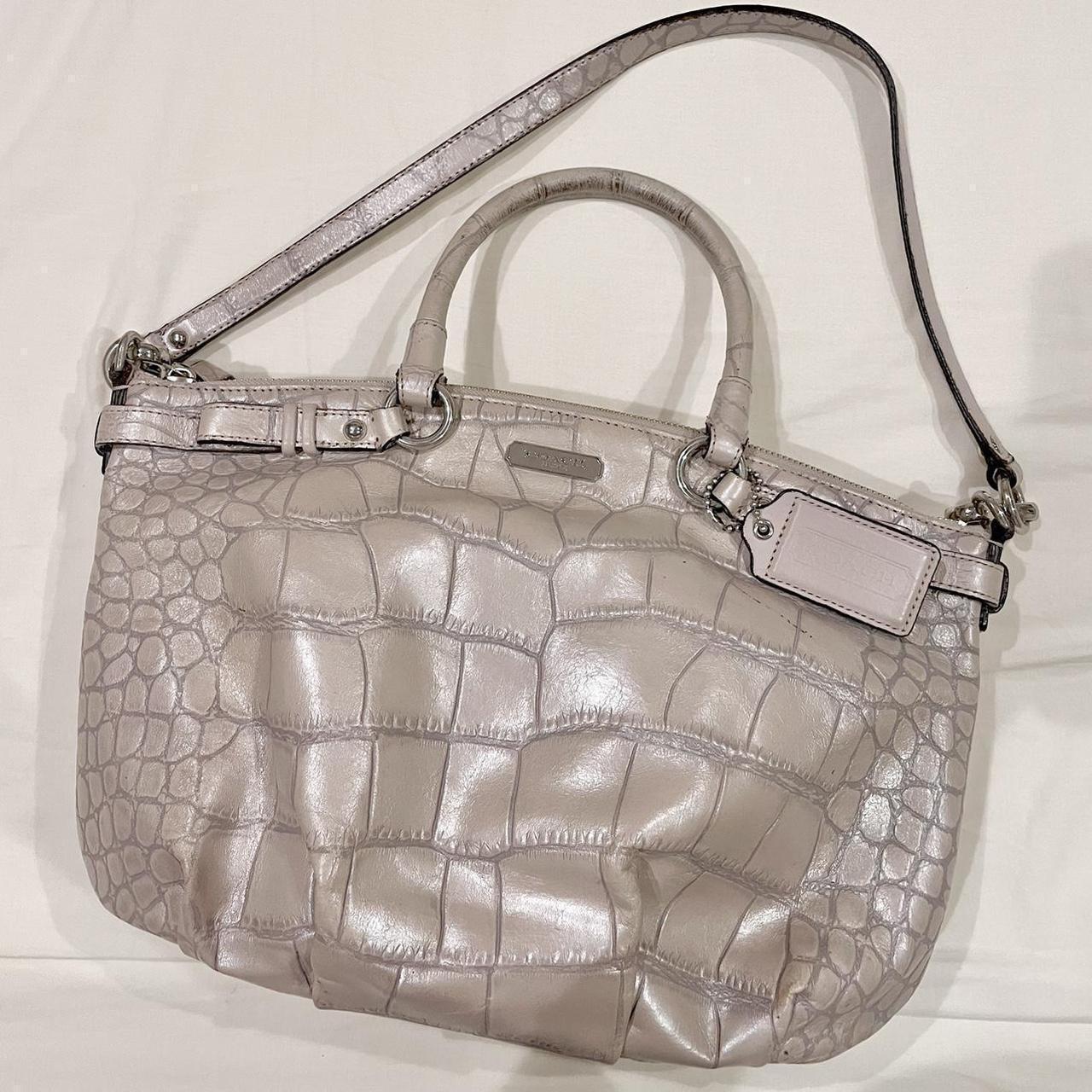 Coach crocodile online purse