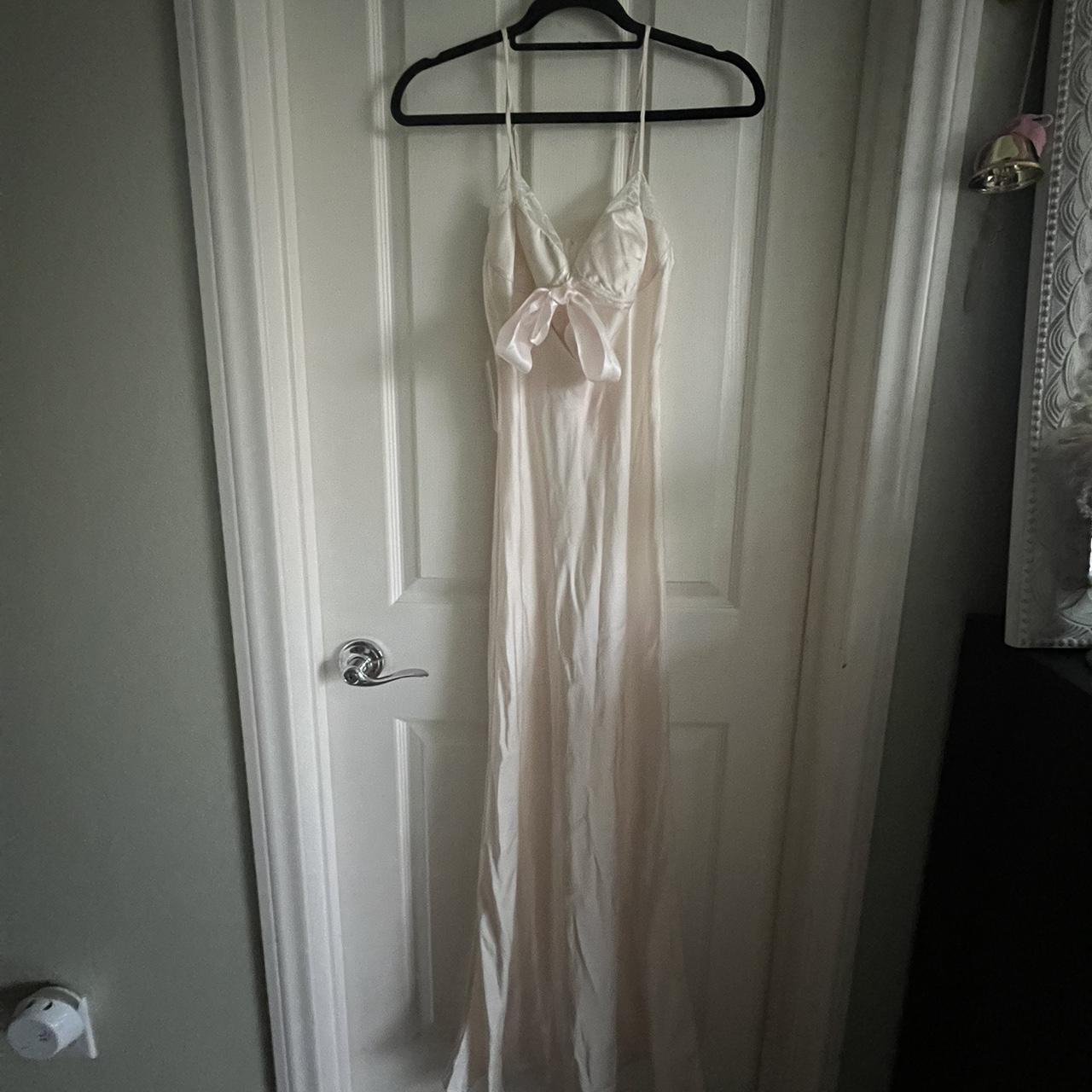 Selkie Lickety Split Silk Slip Dress In Size Small.... - Depop