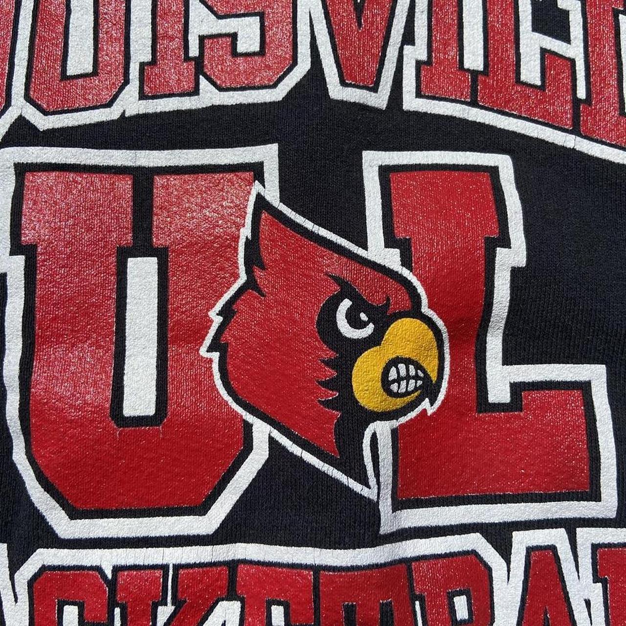 Louisville Cardinals Jacket ZIPPER HAS MISSING - Depop