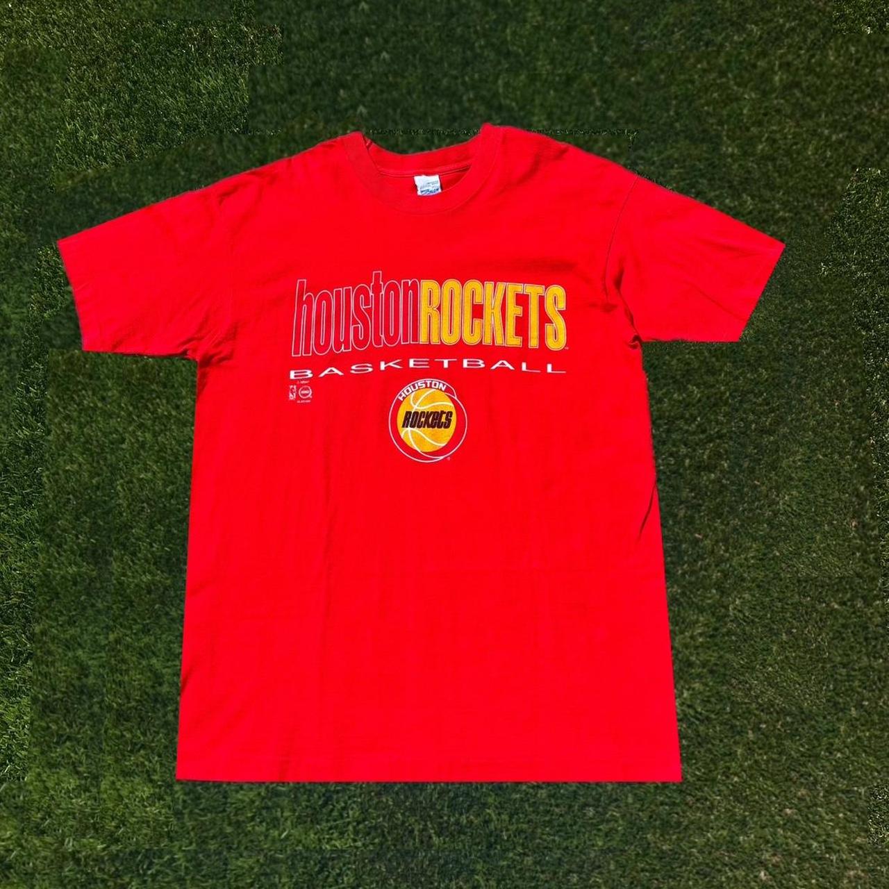 Vintage 1990s Houston Rockets Basketball... - Depop