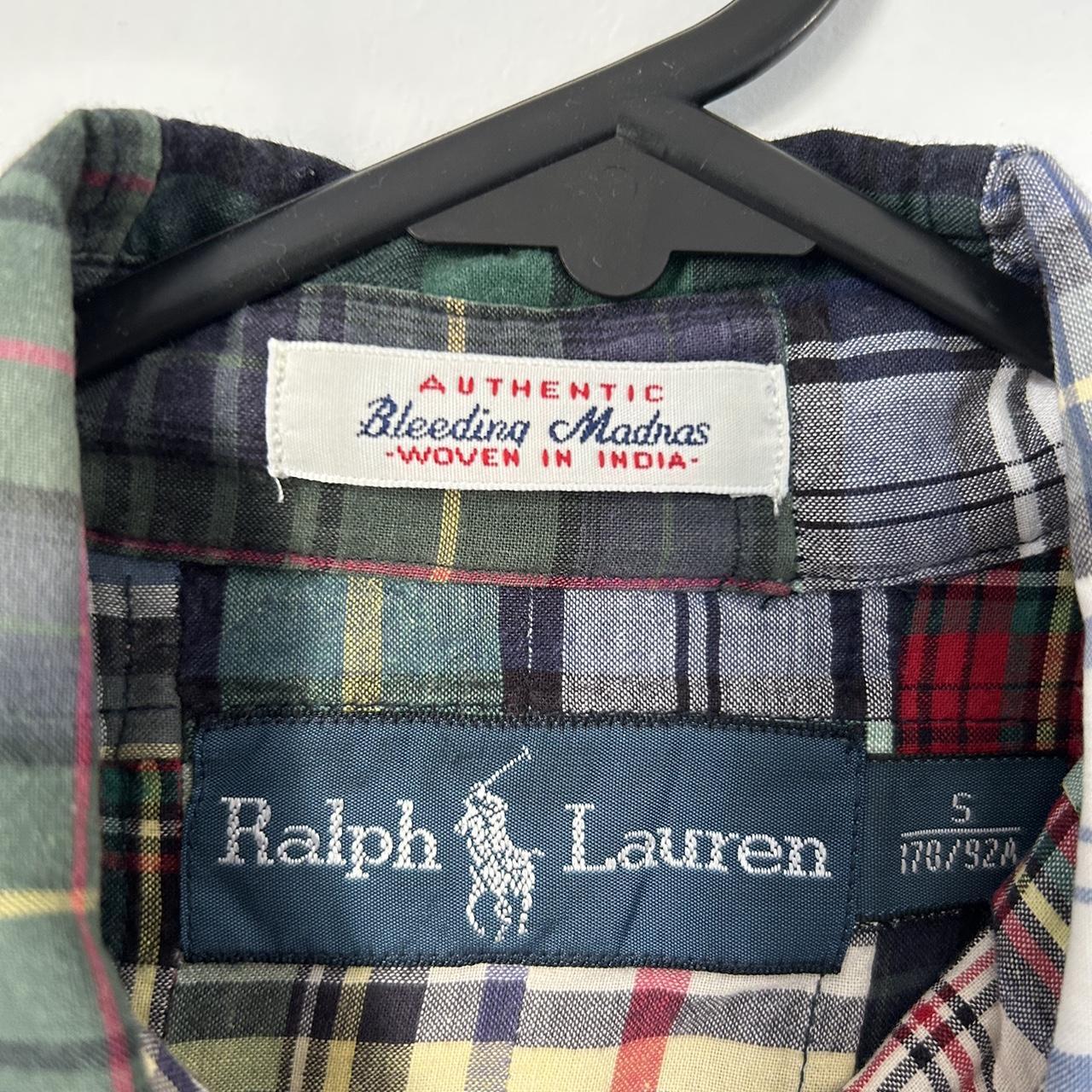 Polo Ralph Lauren tartan shirt in almost new... - Depop