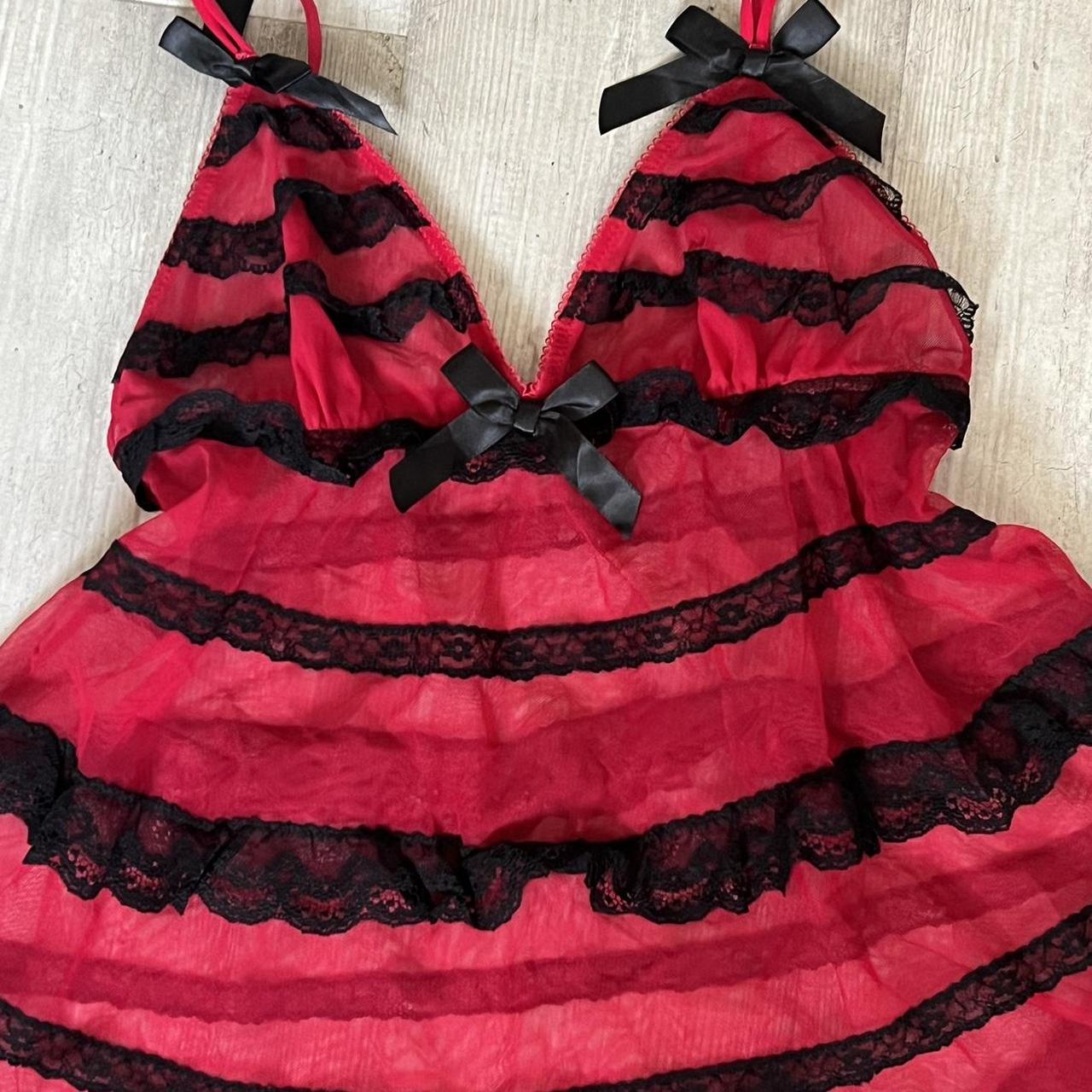 Adorable Vintage La Senza Red And Black Chiffon Depop adorable-vintage-la-senza-red-and-black-chiffon-depop