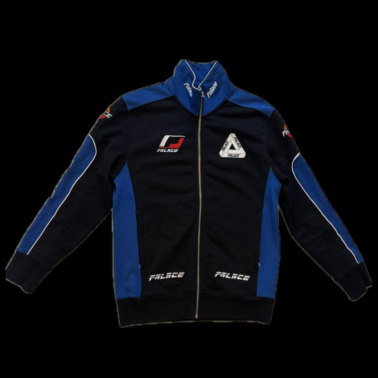 トップス PALACE x NEEDLES Track Jacket Blue Palace x Needles Trac STYLE | KREAM
