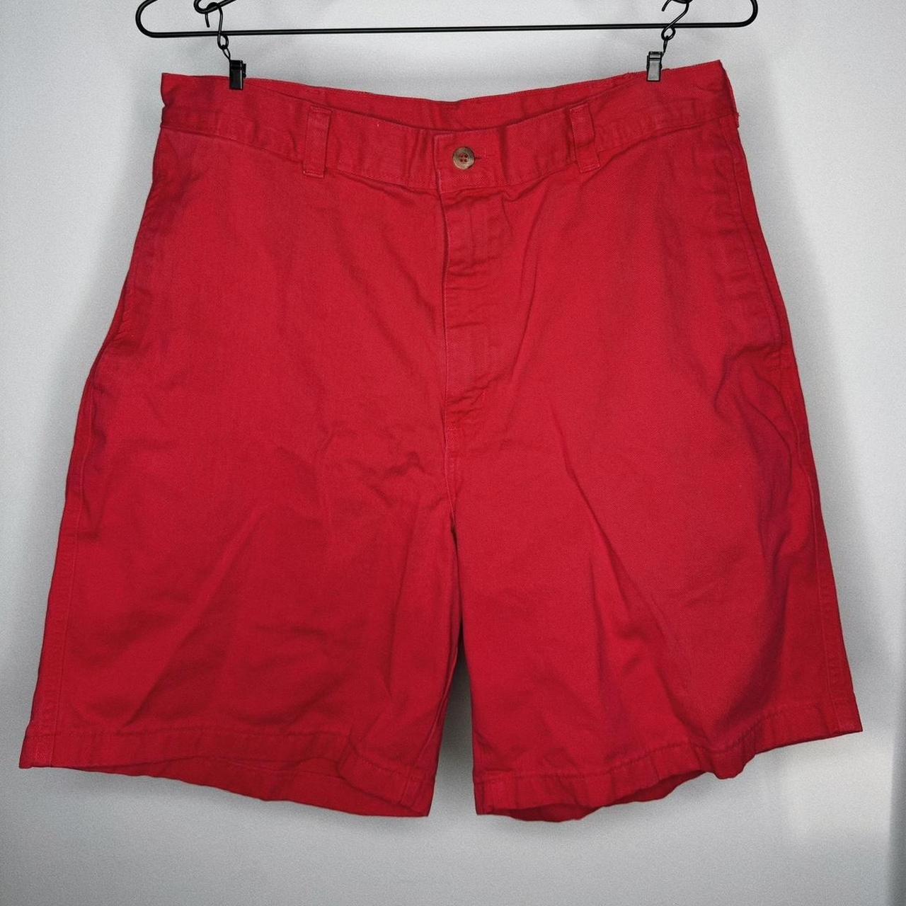 Vintage pink/red Duck Head shorts #cargo