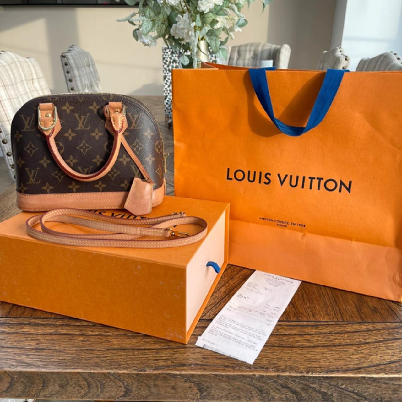 Louis Vuitton Alma BB Louis Vuitton Alma BB bag used... Depop