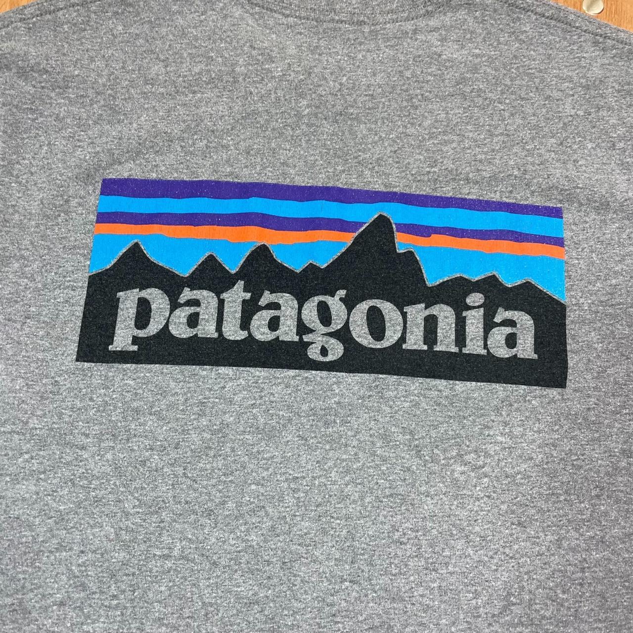 Patagonia Men's Grey T-shirt | Depop