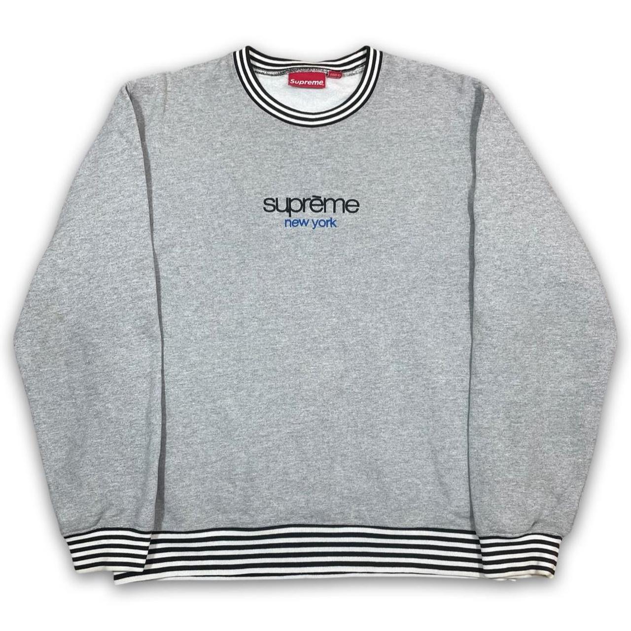 Supreme top Men's Embroidered Sweatshirt