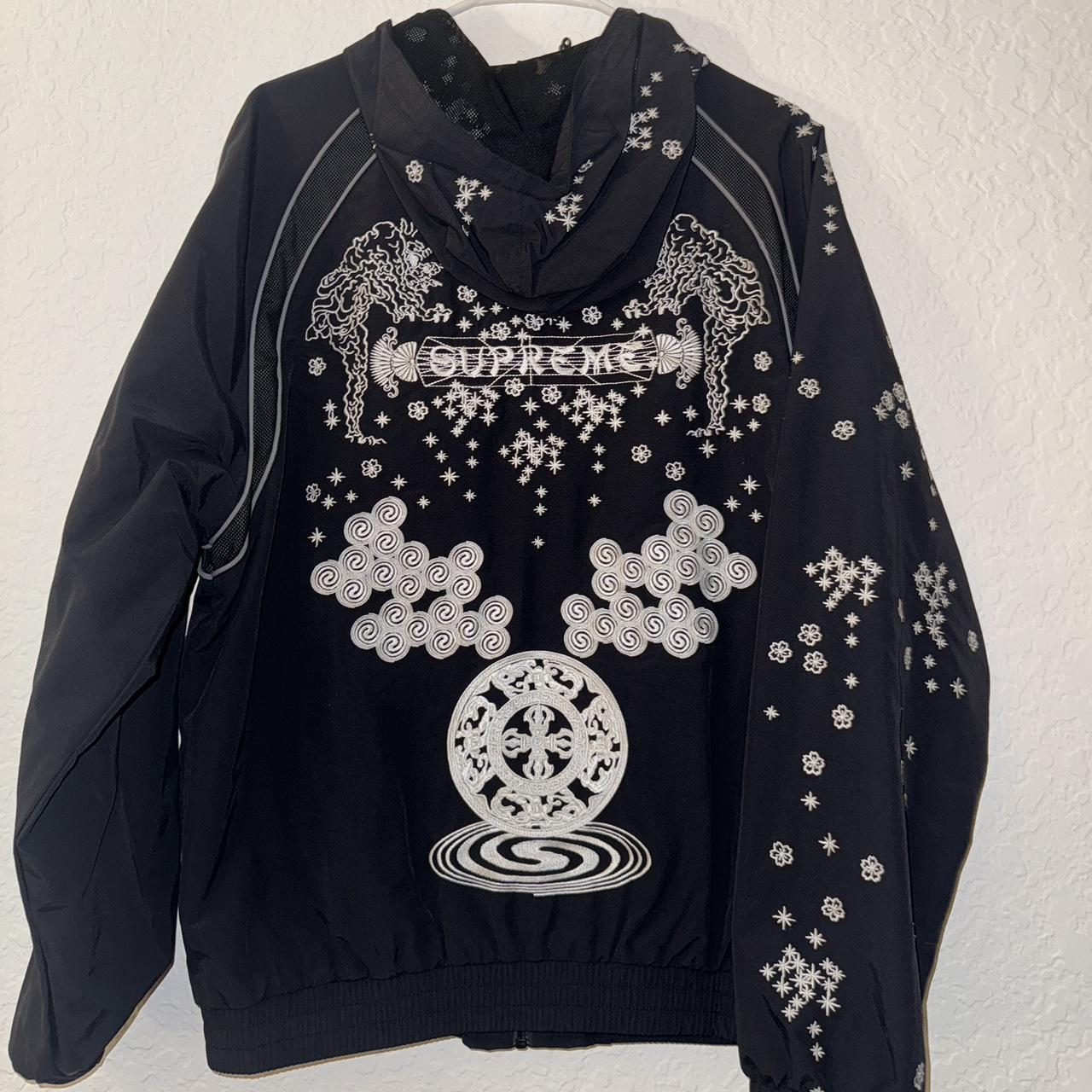 Supreme AOI Glow-In-The-Dark Track Jacket... - Depop