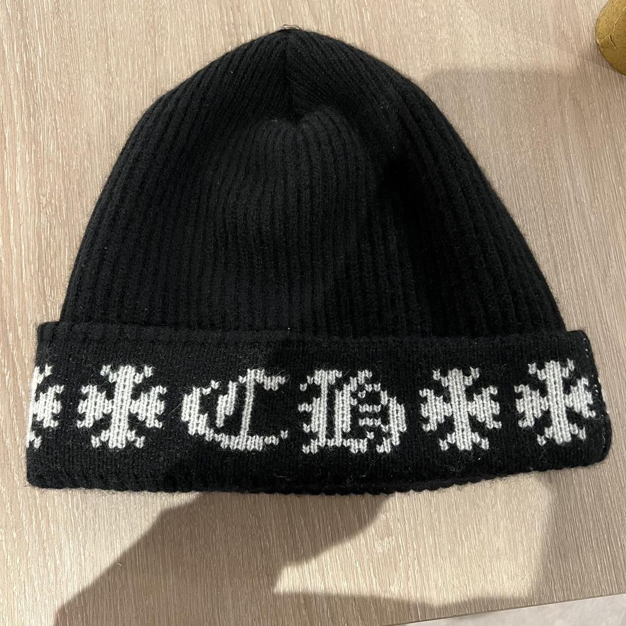 Chrome hearts cashmere big daddy beanie, brought for...