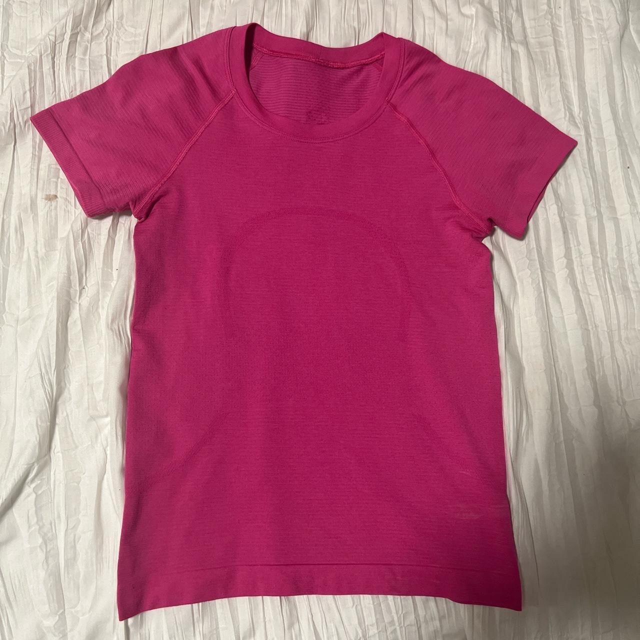 Lululemon Women's Pink Shirt | Depop