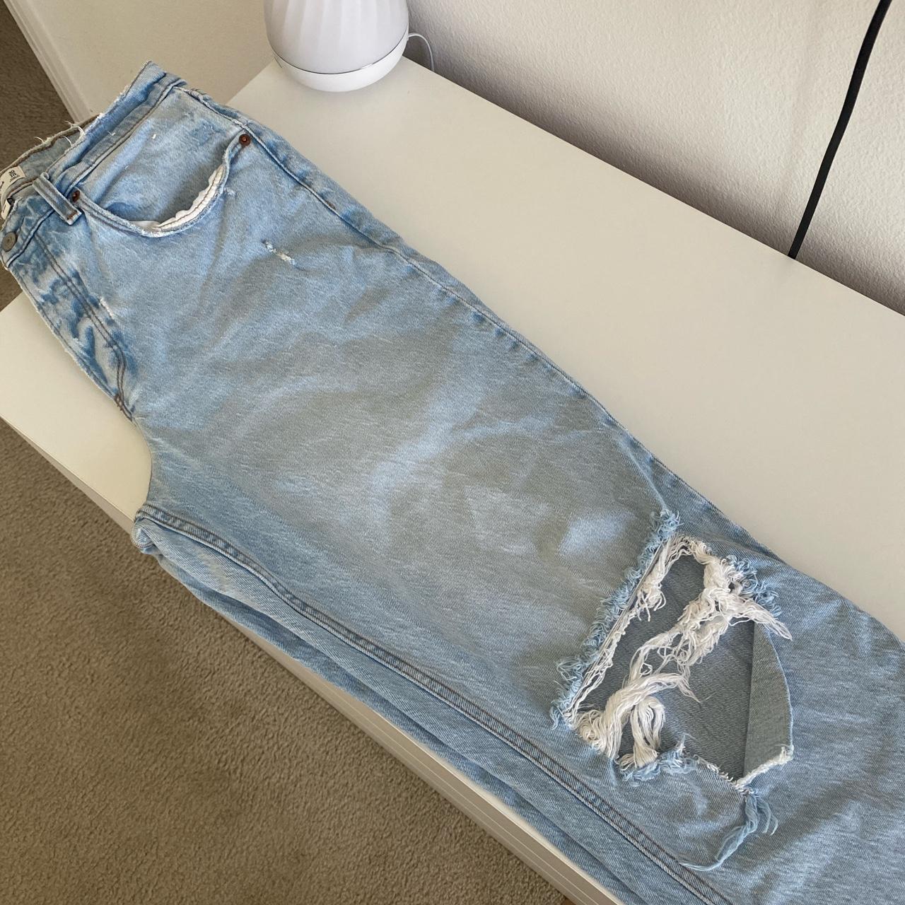 Abercrombie jeans Curve Love Low Rise 90s Baggy... Depop