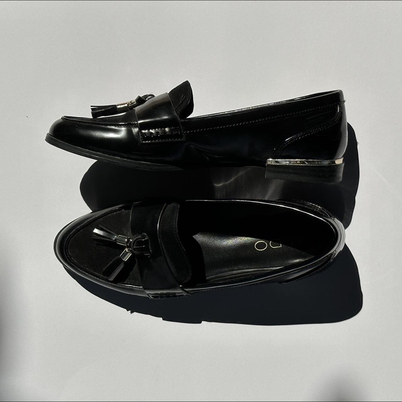 aldo joeya suede loafers
