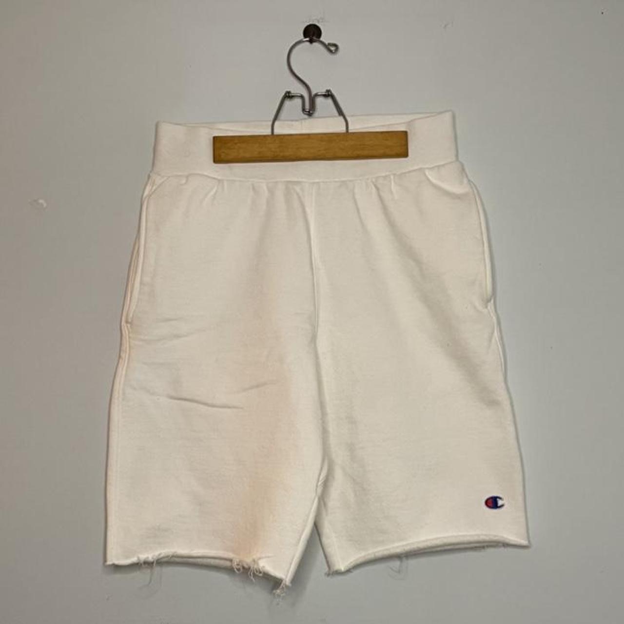Champion Reverse Weave White Champion Shorts Mens Small S Men's