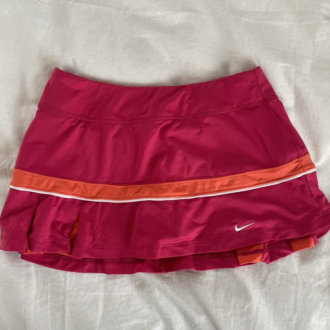 💗🧡 Pink Nike Tennis Skirt Size Small Pretty Depop