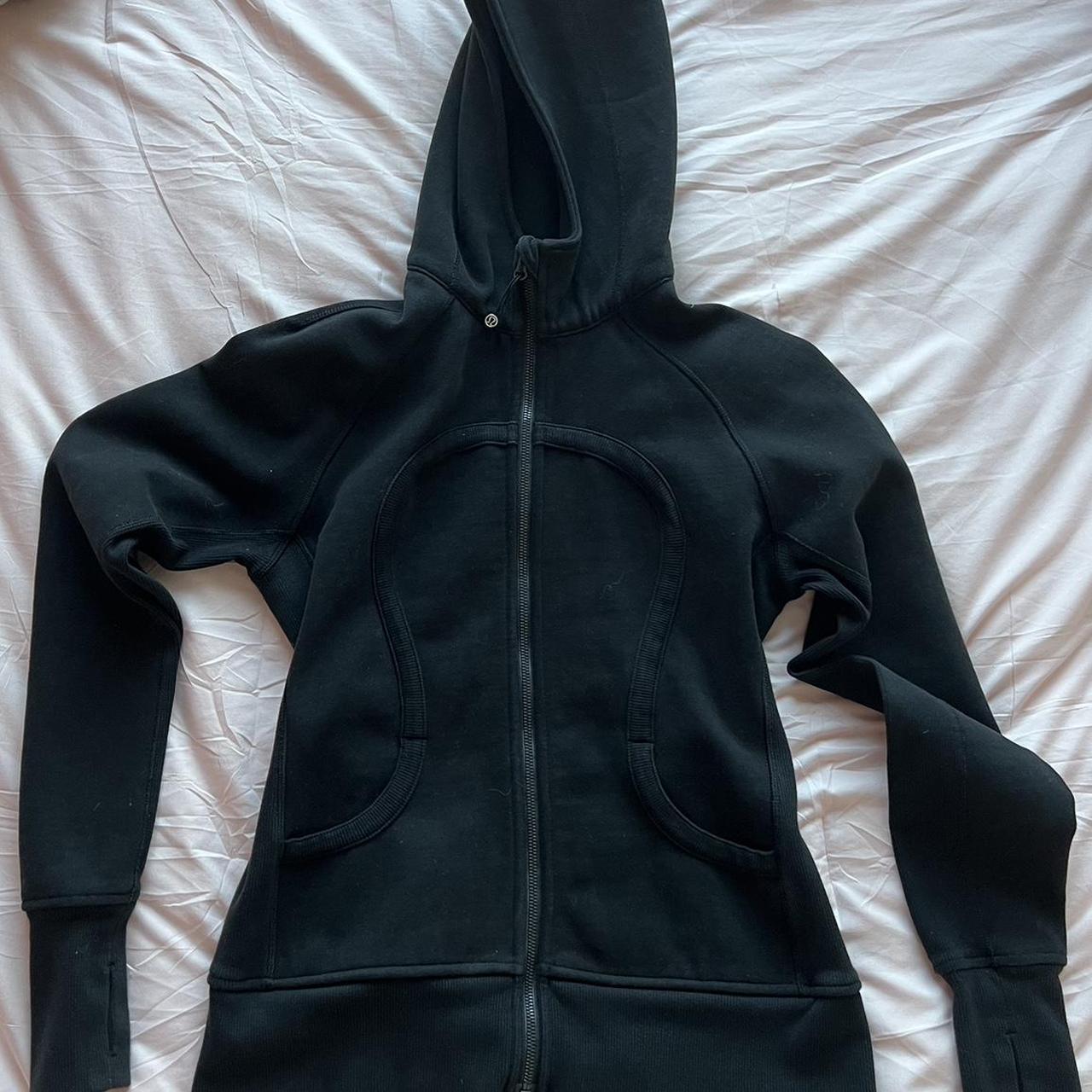 Lululemon zip up hoodie thick material and super... Depop