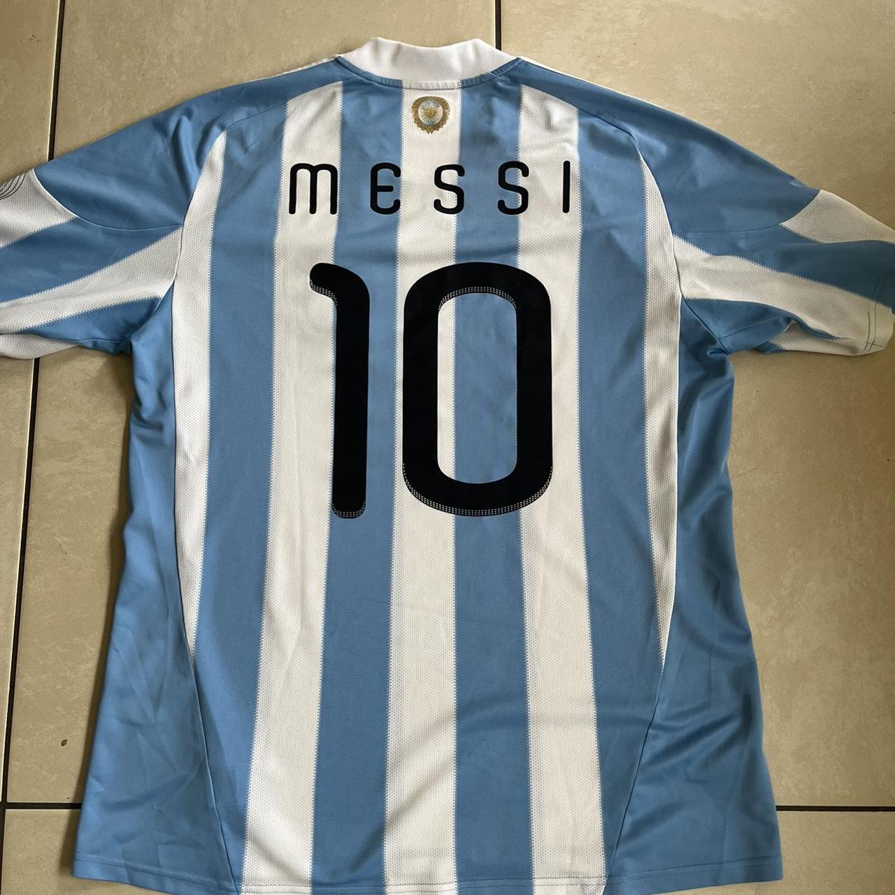 Argentina Messi World Cup 2022 Jersey World cup - Depop