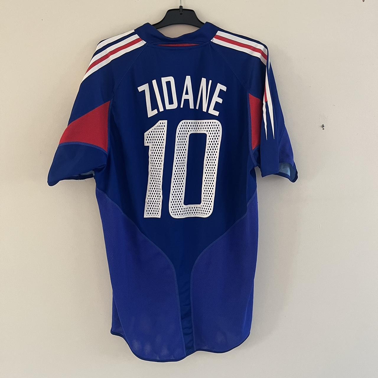 Zinedine Zidane Adidas France 2004-2006 Home... - Depop