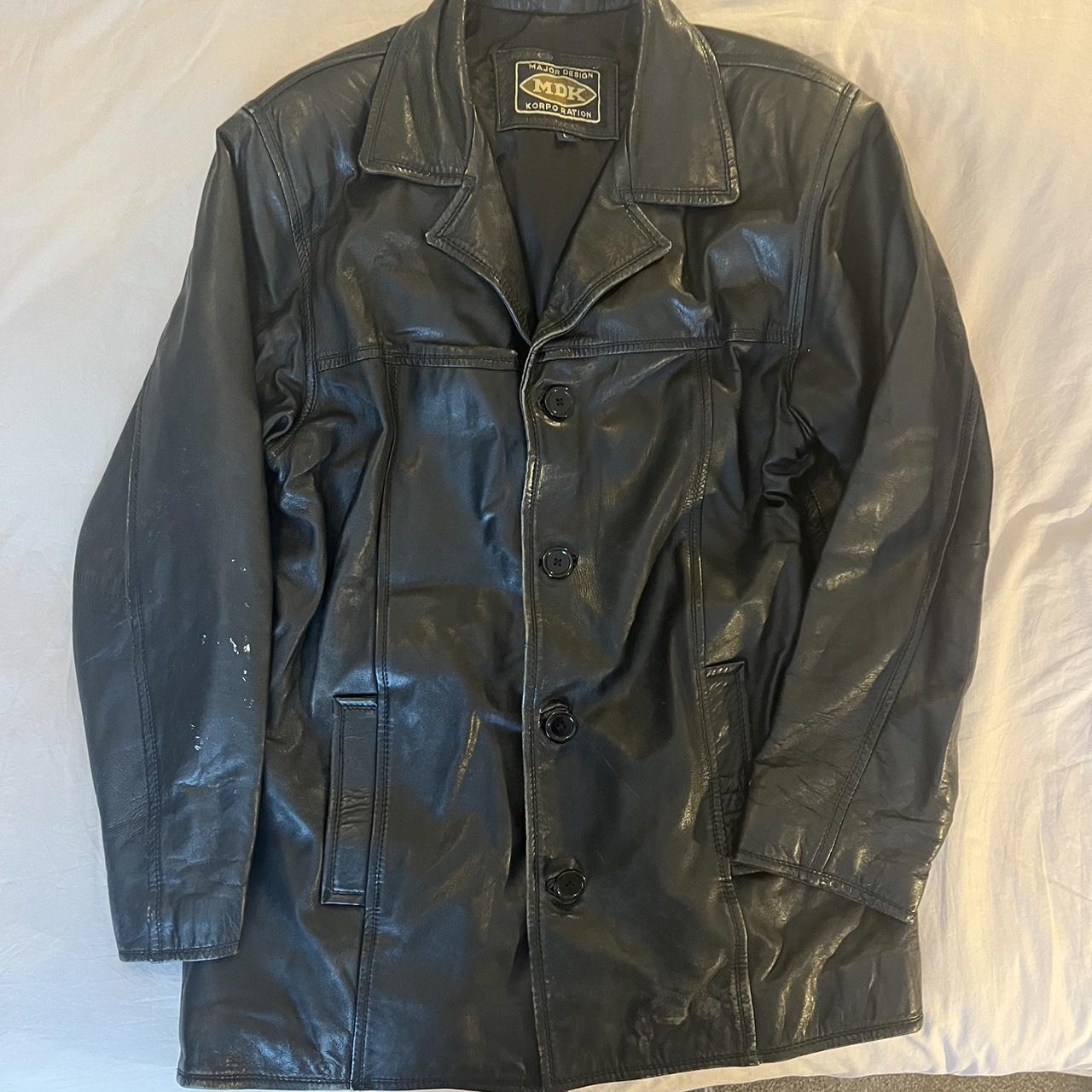 Mdk leather outlet jacket mens