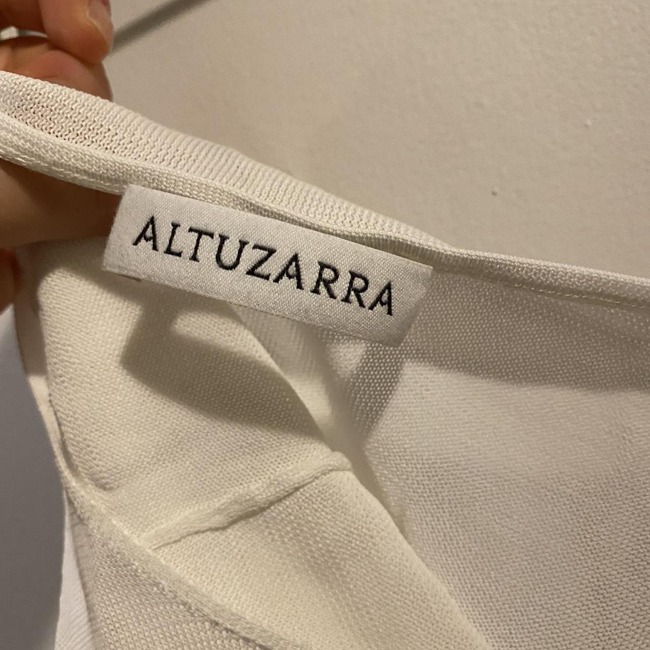 Altuzarra Women's White and Cream Dress
