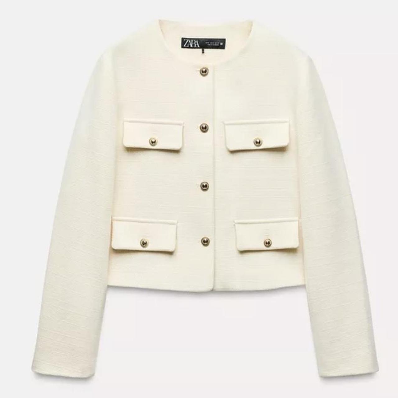 Blazer Zara Woman Outerwear Zara Jackets Coats Zara Linen Blend