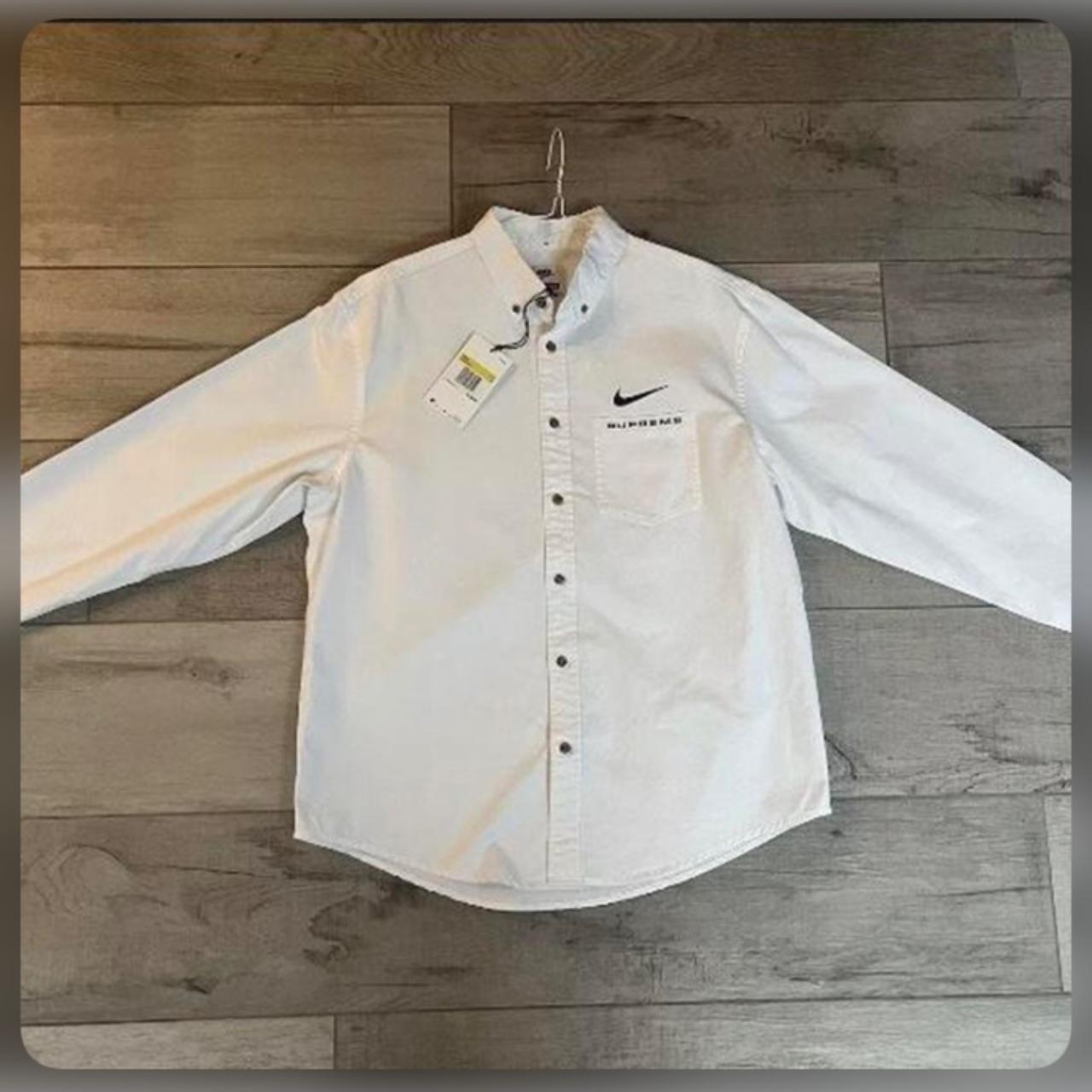 Supreme X Nike shirt Oversized size small/ fits Depop