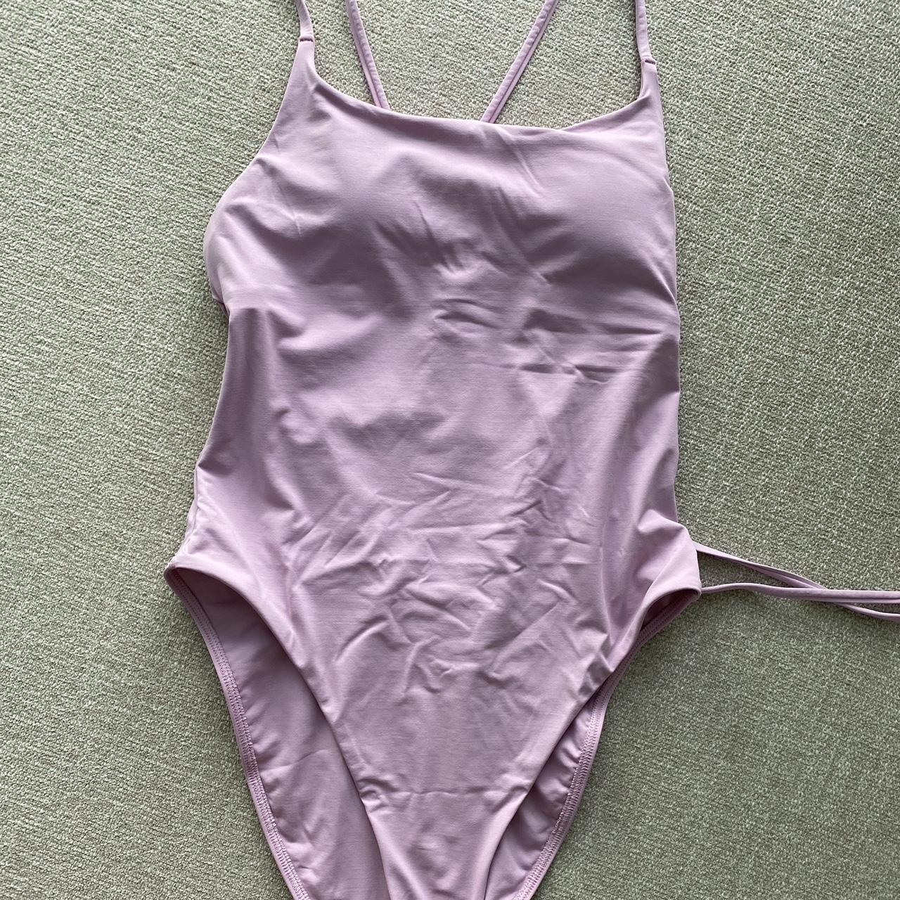 Everlane One Piece Swimsuit in Lilac. Size XS.... - Depop