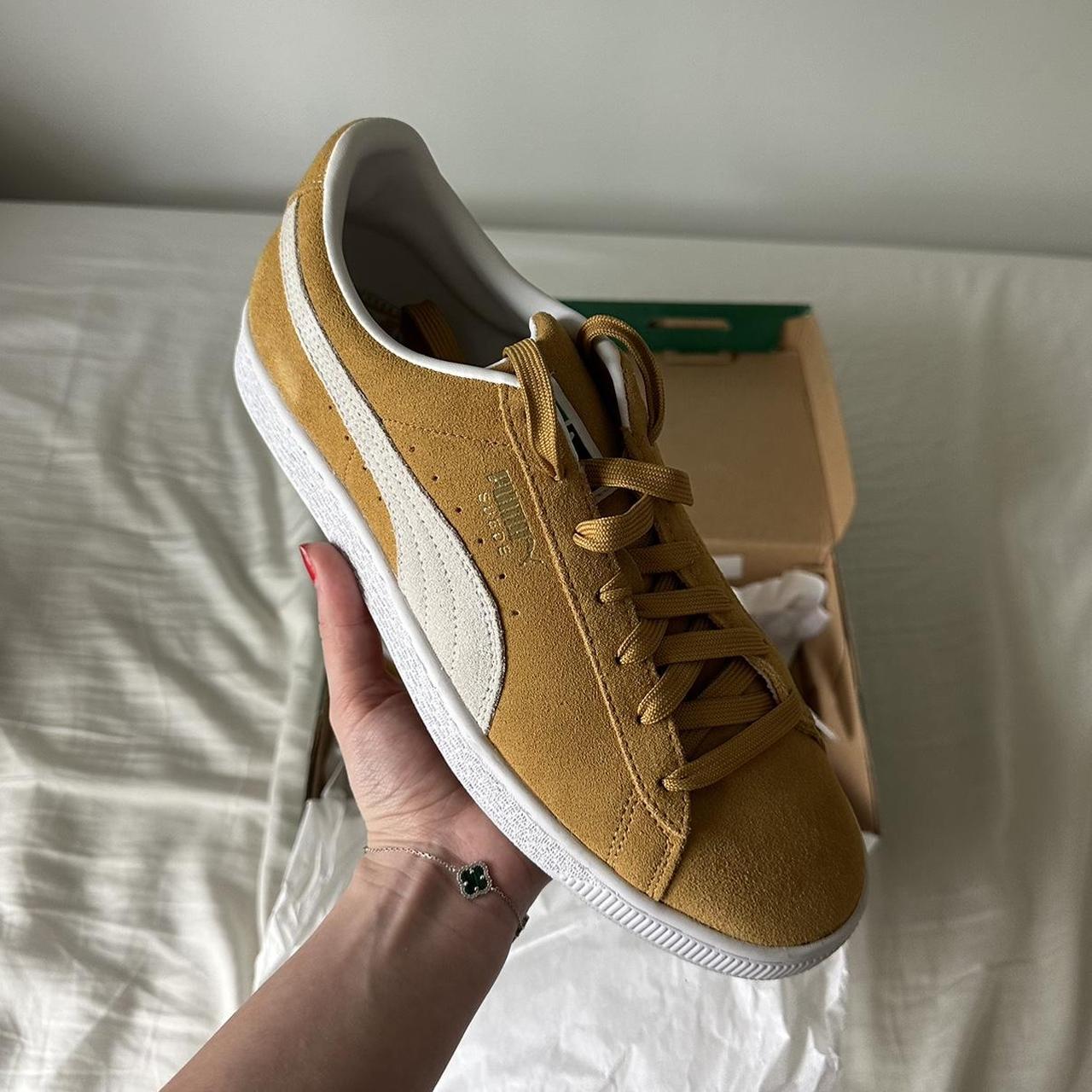 Puma mustard trainers online