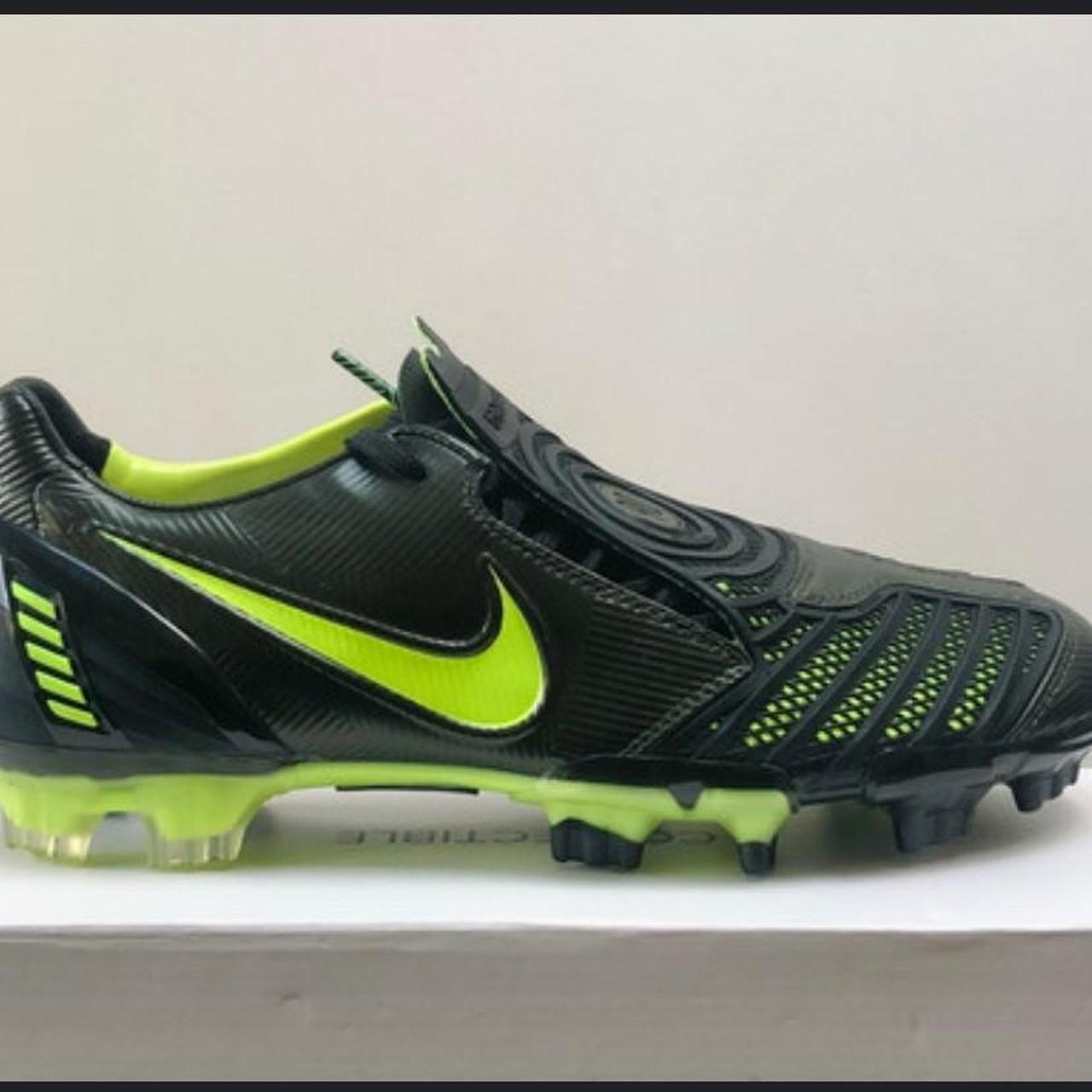 Nike t90 black and green best sale