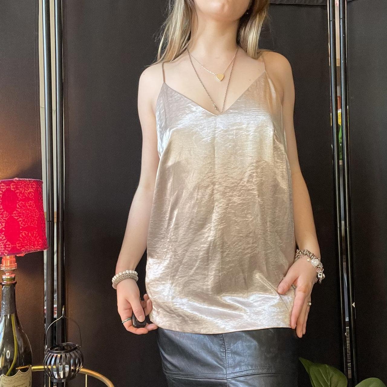 Women's Cream Vest Depop